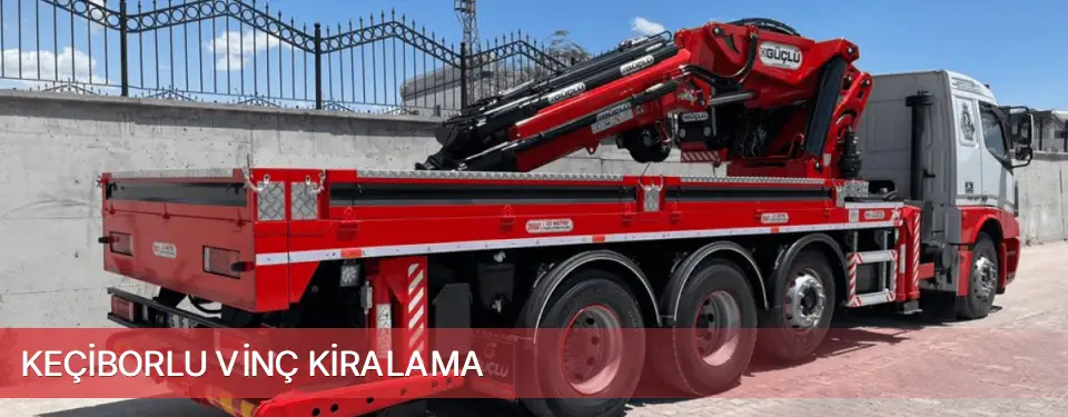 Keçiborlu İlçemi Vinç Kiralama